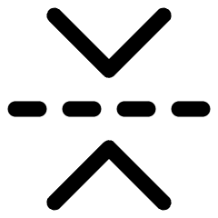 Flip Vertical Arrow 1 Icon from Core Line Set