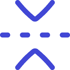 Flip Vertical Arrow 1 Icon from Flex Duo Set