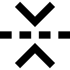 Flip Vertical Arrow 1 Icon from Sharp Remix Set