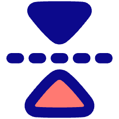 Flip Vertical Arrow 2 Icon from Plump Pop Set