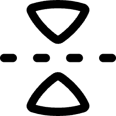 Flip Vertical Arrow 2 Icon from Flex Line Set