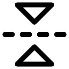 Flip Vertical Arrow 2 Icon from Core Line Set