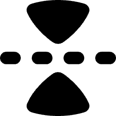 Flip Vertical Arrow 2 Icon from Flex Solid Set