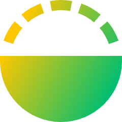 Flip Vertical Circle 1 Icon from Sharp Gradient Set