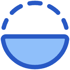 Flip Vertical Circle 1 Icon from Plump Duo Set