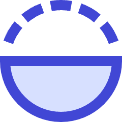 Flip Vertical Circle 1 Icon from Sharp Duo Set