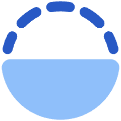 Flip Vertical Circle 1 Icon from Plump Flat Set