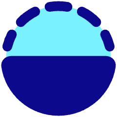 Flip Vertical Circle 1 Icon from Plump Pop Set