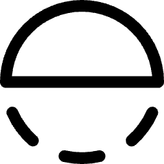 Flip Vertical Circle 2 Icon from Core Line Set