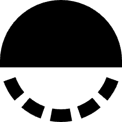 Flip Vertical Circle 2 Icon from Sharp Remix Set