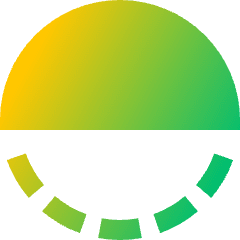 Flip Vertical Circle 2 Icon from Sharp Gradient Set