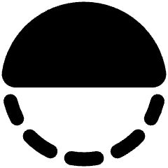 Flip Vertical Circle 2 Icon from Plump Remix Set