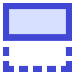 Flip Vertical Square 1 Icon from Sharp Duo Set