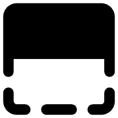 Flip Vertical Square 1 Icon from Core Remix Set