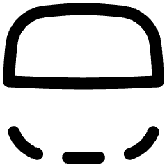 Flip Vertical Square 1 Icon from Flex Line Set