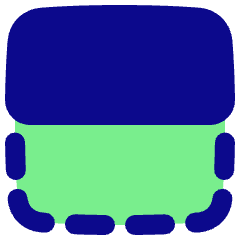 Flip Vertical Square 1 Icon from Plump Pop Set