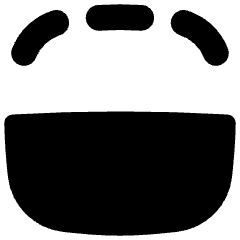 Flip Vertical Square 2 Icon from Flex Solid Set