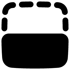 Flip Vertical Square 2 Icon from Plump Remix Set