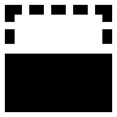 Flip Vertical Square 2 Icon from Sharp Solid Set