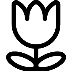 Flower 1 Icon from Ultimate Regular Set