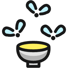 Flying Insect Bees Icon from Ultimate Colors Set