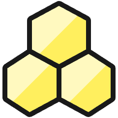 Flying Insect Honey Icon from Ultimate Colors Set
