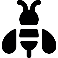 Flying Insect Bee Icon from Ultimate Bold Set