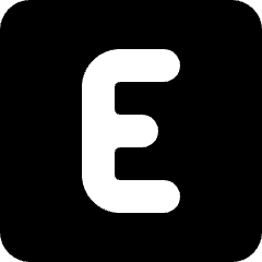 Focus E Icon from Ultimate Bold Set