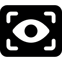 Focus Eye Icon from Ultimate Bold Set