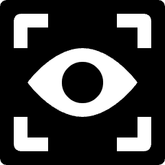 Focus Eye Icon from Nova Solid Set