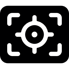 Focus Frame Target Icon from Ultimate Bold Set