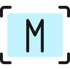 Focus M Icon from Ultimate Colors Set