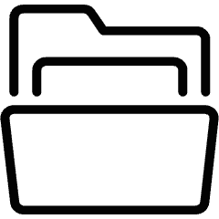 Add Folder 2 Icon from Ultimate Light Set