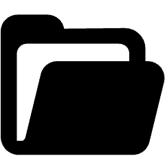 File Open 1 Icon from Ultimate Bold Set