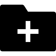 Folder Add Icon from Nova Solid Set