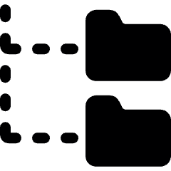 Folder Connect Icon from Ultimate Bold Set