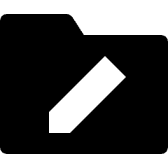 Folder Edit Icon from Nova Solid Set