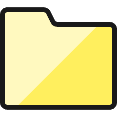 Folder Empty Icon from Ultimate Colors Set