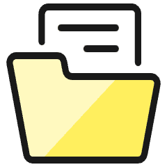 Folder File 1 Icon from Ultimate Colors Set