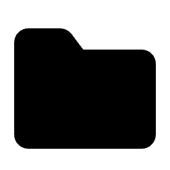 Folder Icon from Nova Solid Set
