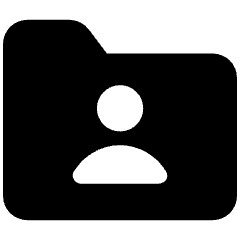 Folder Shared Icon from Ultimate Bold Set