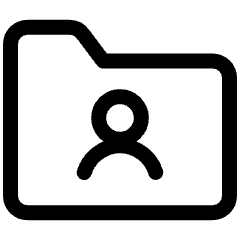 Folder Shared Icon from Ultimate Regular Set