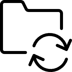 Folder Sync Icon from Ultimate Light Set