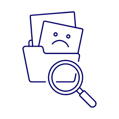 Found Folder Illustration from UX Line Set