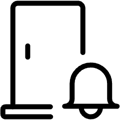 Food Delivery Arrived Icon from Ultimate Light Set