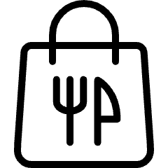 Food Delivery Bag Icon from Ultimate Light Set