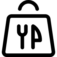 Food Delivery Bag Icon from Ultimate Regular Set