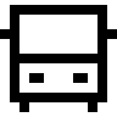 Bus Icon from Sharp Line Set