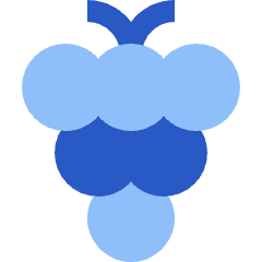 Grape Icon from Sharp Flat Set