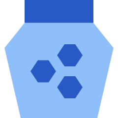 Honey Pot Icon from Sharp Flat Set